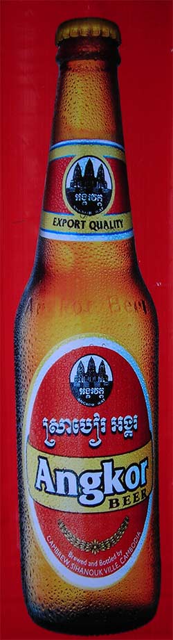 angkor beer poster
