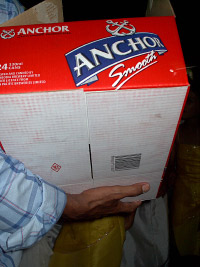 a case of anchor beer