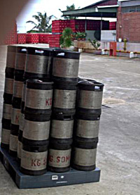 kegs of beer cambodia