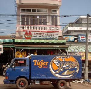 tiger beer truck
